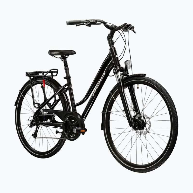 Dámsky trekingový bicykel KROSS Trans 4.0 In black/silver/gloss 2