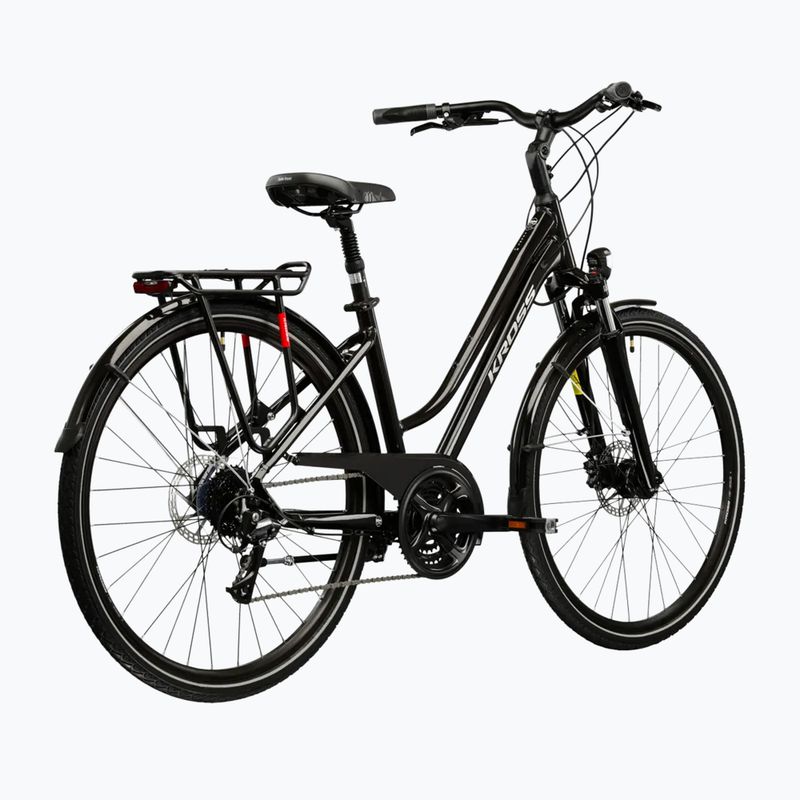 Dámsky trekingový bicykel KROSS Trans 4.0 In black/silver/gloss 3