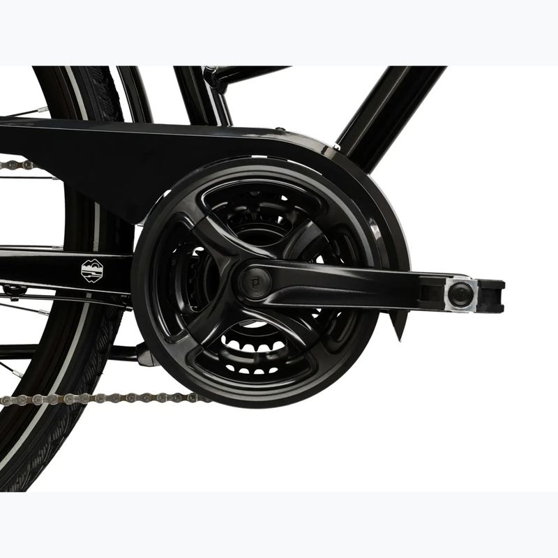 Dámsky trekingový bicykel KROSS Trans 4.0 In black/silver/gloss 10