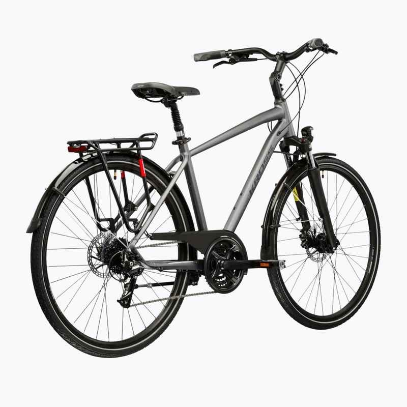 Pánsky trekingový bicykel KROSS Trans 4.0 grey/black/matte 3