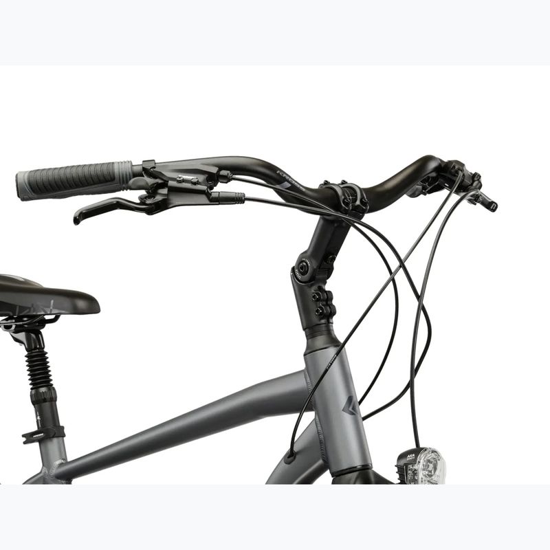 Pánsky trekingový bicykel KROSS Trans 4.0 grey/black/matte 4
