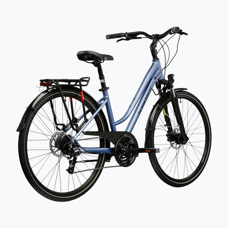 Dámsky trekingový bicykel KROSS Trans 4.0 In blue/black/matte 3