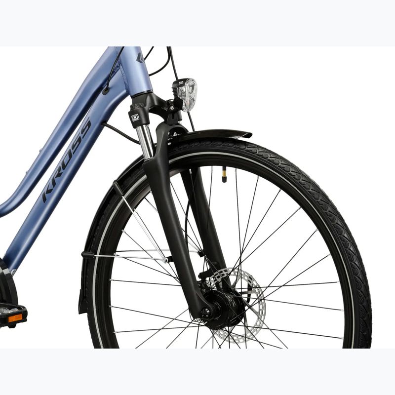 Dámsky trekingový bicykel KROSS Trans 4.0 In blue/black/matte 5