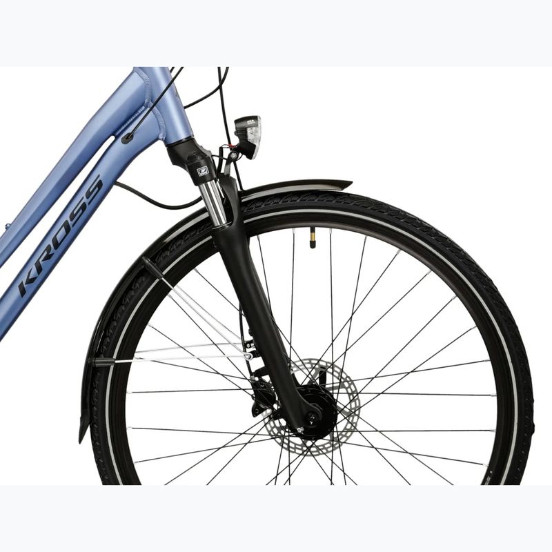 Dámsky trekingový bicykel KROSS Trans 4.0 In blue/black/matte 6