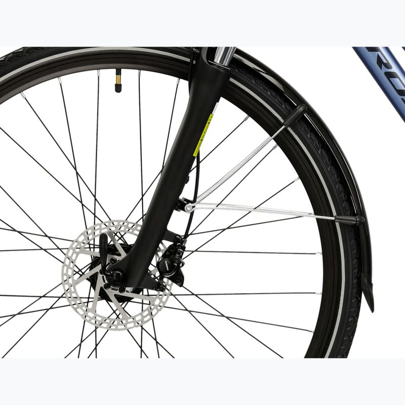 Dámsky trekingový bicykel KROSS Trans 4.0 In blue/black/matte 7