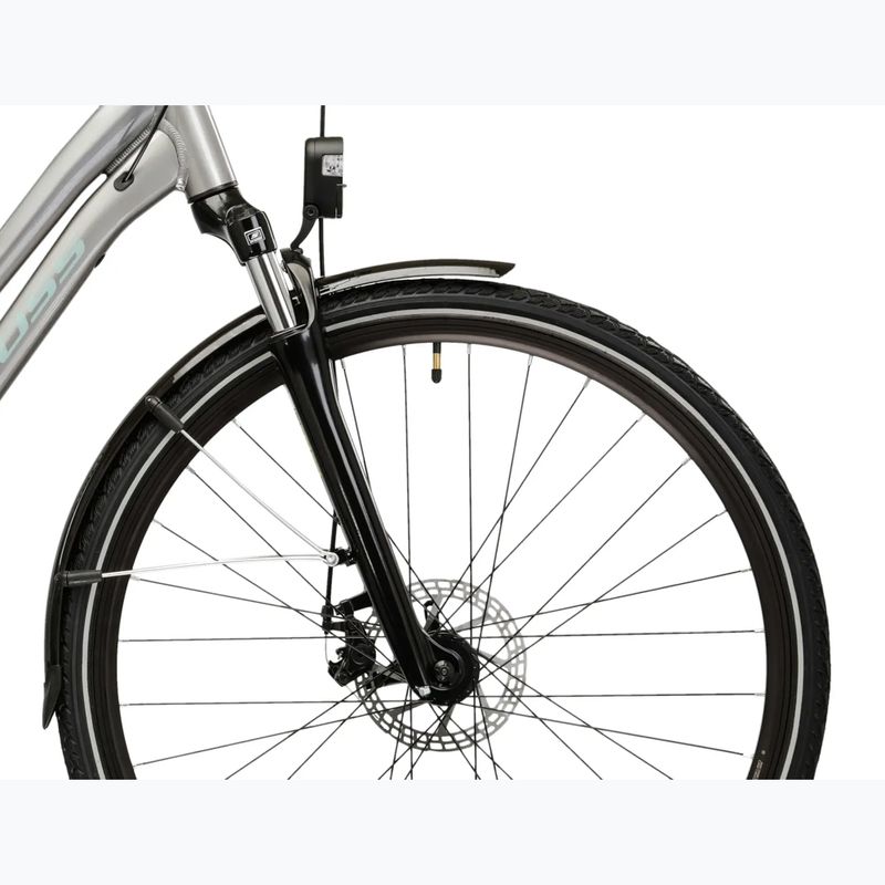 Dámsky trekingový bicykel KROSS Trans 3.0 In silver/gray/gloss 6