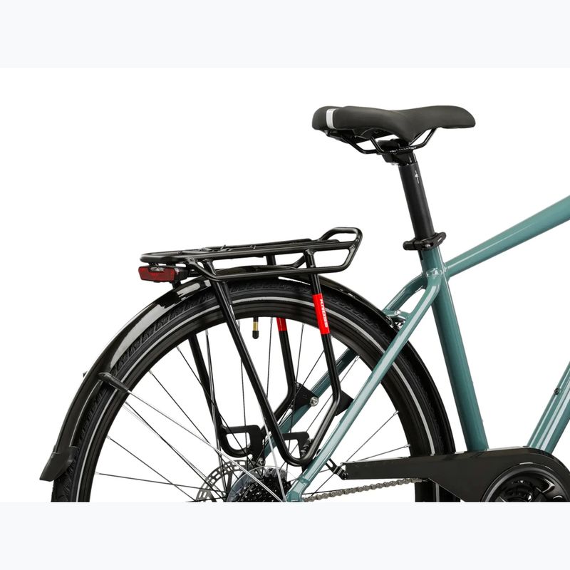 Pánsky trekingový bicykel KROSS Trans 3.0 green/silver/gloss 11
