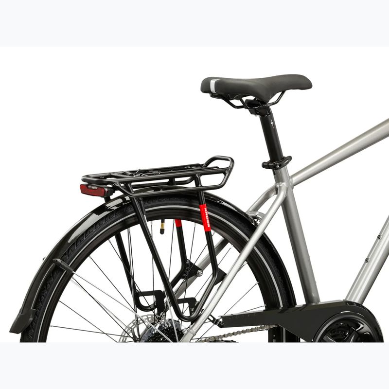Pánsky trekingový bicykel KROSS Trans 3.0 silver/blue/gloss 11
