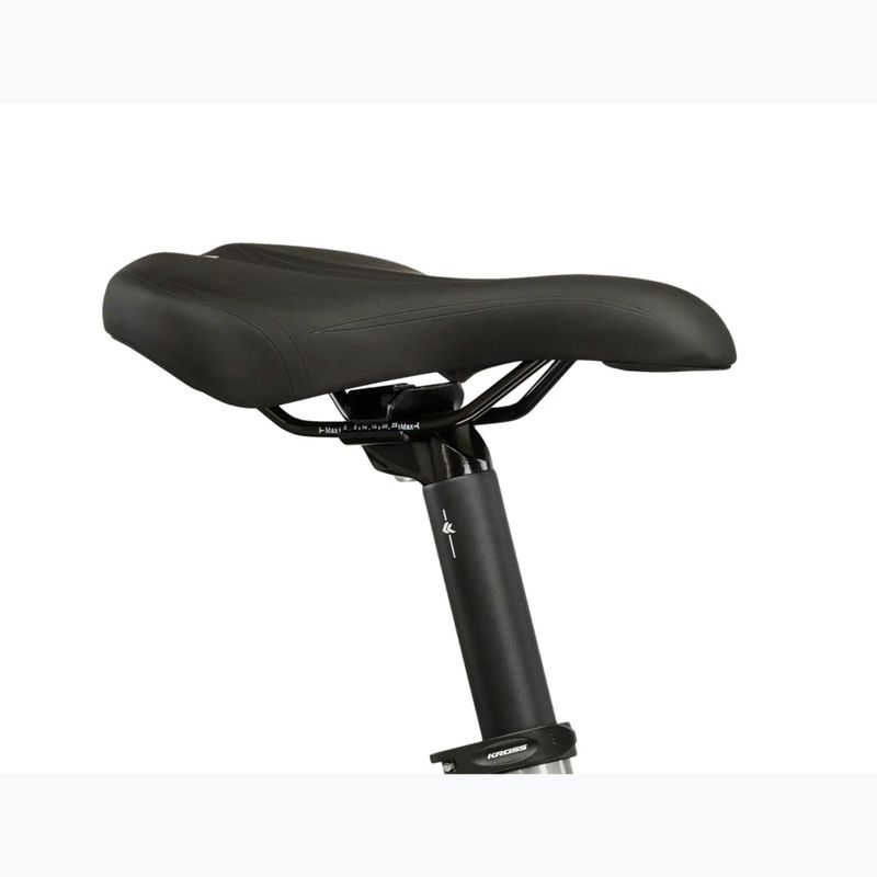 Pánsky trekingový bicykel KROSS Trans 3.0 silver/blue/gloss 12