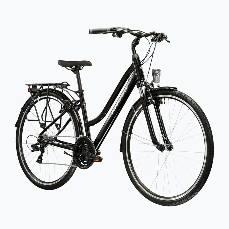 Dámsky trekingový bicykel KROSS Trans 1.0 In black/silver/gloss 2