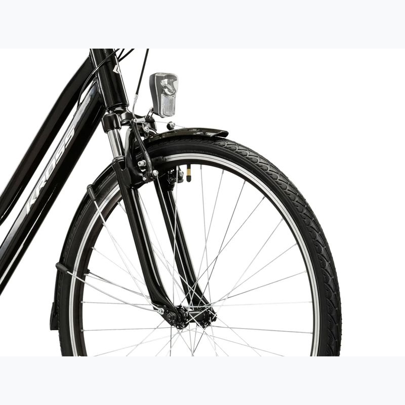 Dámsky trekingový bicykel KROSS Trans 1.0 In black/silver/gloss 5
