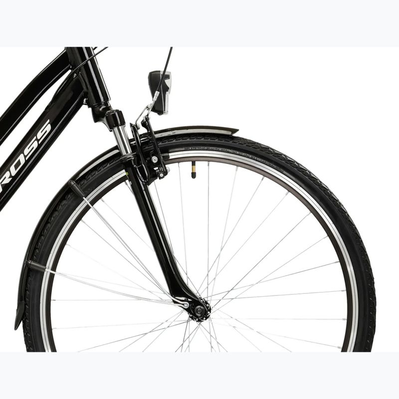 Dámsky trekingový bicykel KROSS Trans 1.0 In black/silver/gloss 6