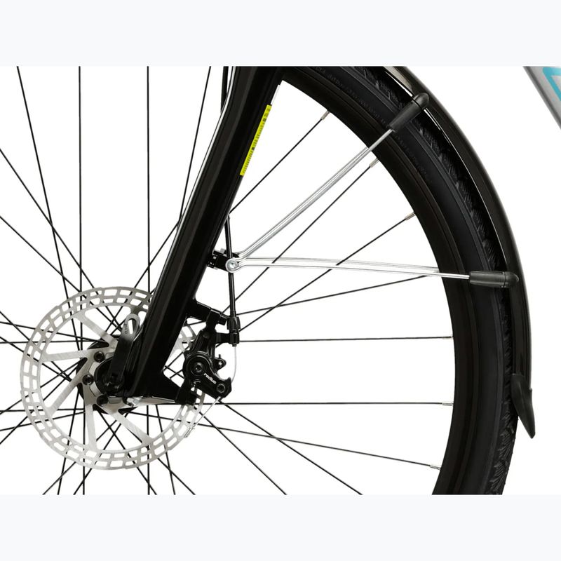 Mestský bicykel KROSS Sentio 3.0 silver/steel/gloss 6