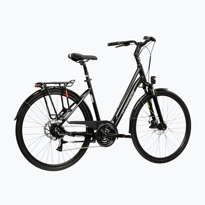 Mestský bicykel KROSS Sentio 3.0 black/silver/gloss 3