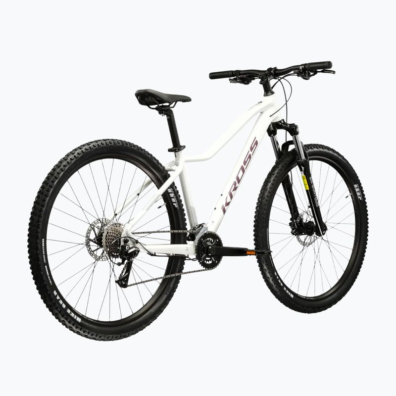 Dámsky horský bicykel KROSS Lea 4.0 W 29 white/purple/gloss 3