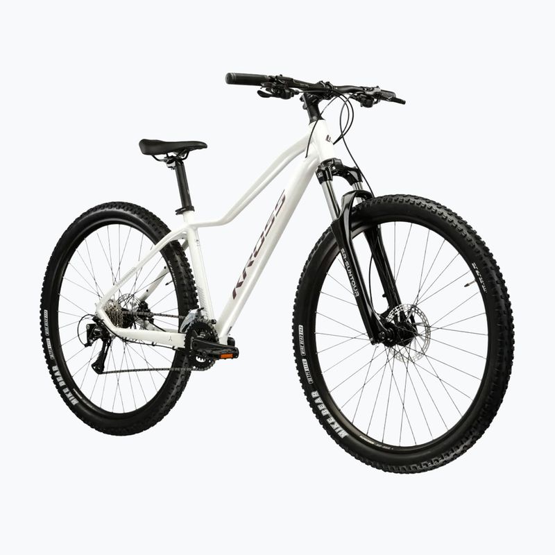 Dámsky horský bicykel KROSS Lea 4.0 In 27.5 white/purple/gloss 2