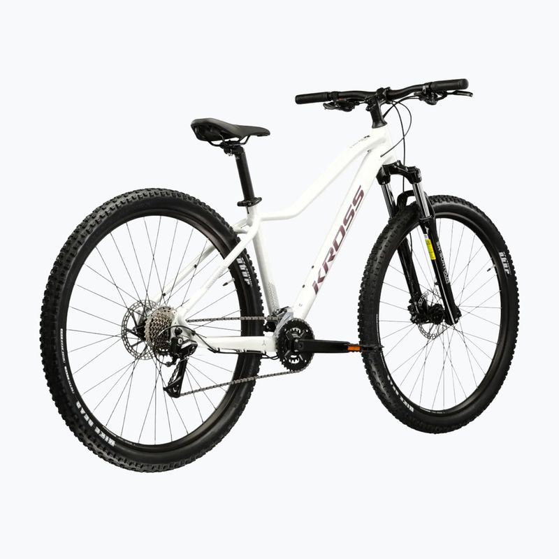 Dámsky horský bicykel KROSS Lea 4.0 In 27.5 white/purple/gloss 3