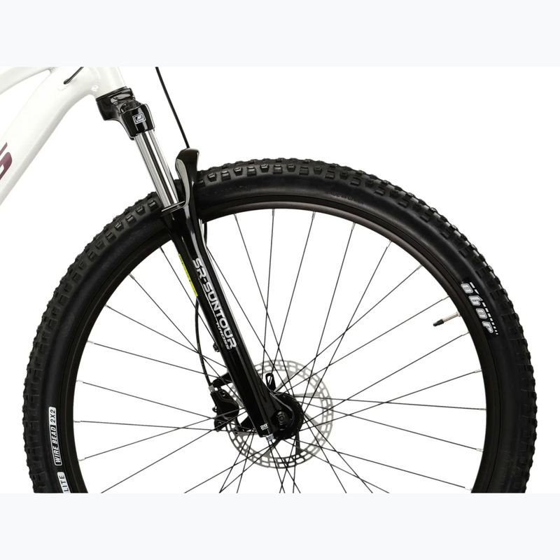 Dámsky horský bicykel KROSS Lea 4.0 In 27.5 white/purple/gloss 6