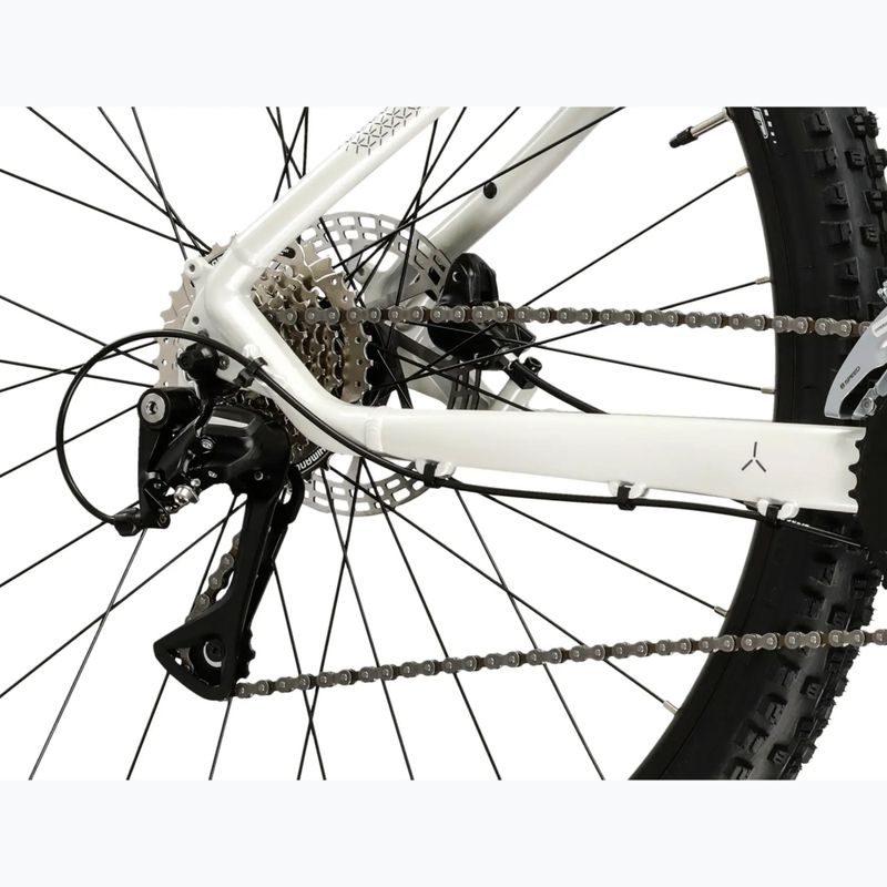 Dámsky horský bicykel KROSS Lea 4.0 In 27.5 white/purple/gloss 8