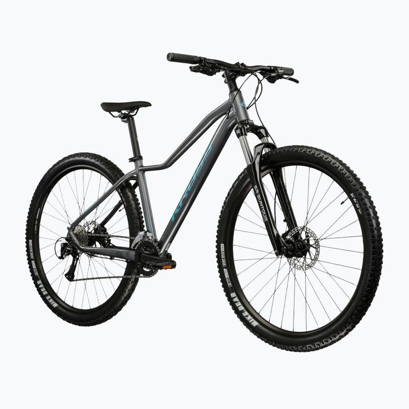 Dámsky horský bicykel KROSS Lea 4.0 In 27.5 grey/turquoise/gloss 2