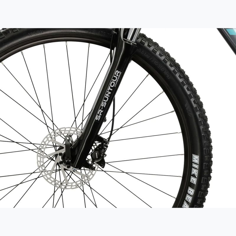 Dámsky horský bicykel KROSS Lea 4.0 In 27.5 grey/turquoise/gloss 7