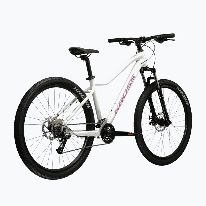 Dámsky horský bicykel KROSS Lea 3.0 W 29 white/pink/gloss 3