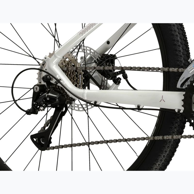 Dámsky horský bicykel KROSS Lea 3.0 W 29 white/pink/gloss 8