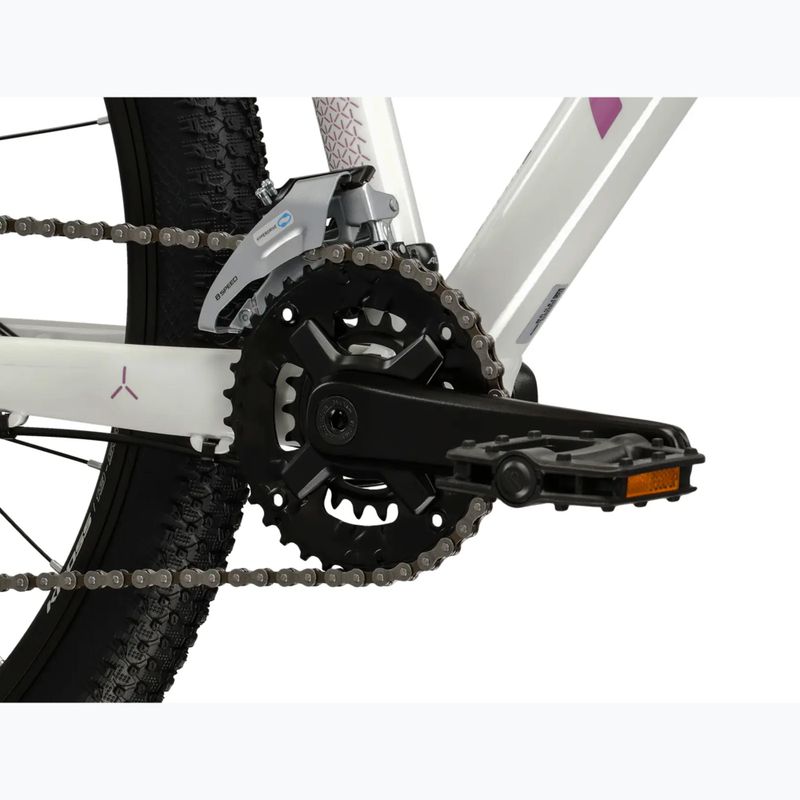 Dámsky horský bicykel KROSS Lea 3.0 W 29 white/pink/gloss 9