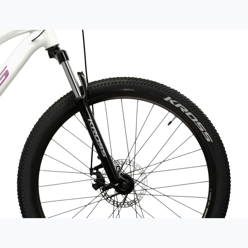 Dámsky horský bicykel KROSS Lea 3.0 in 27.5 white/pink/gloss 6
