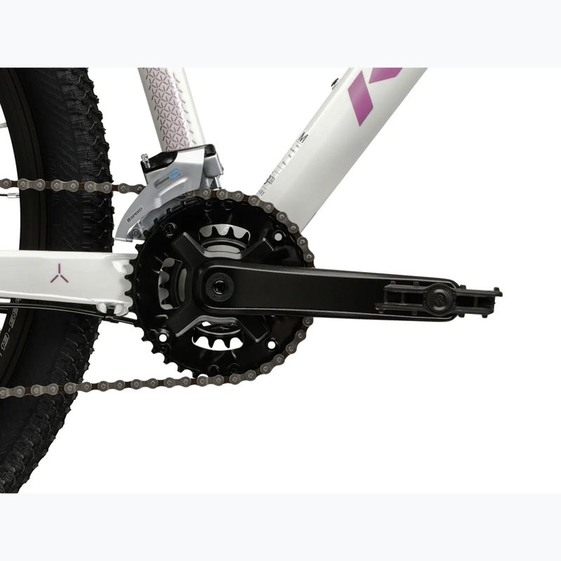 Dámsky horský bicykel KROSS Lea 3.0 in 27.5 white/pink/gloss 10