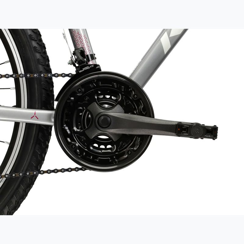 Dámsky horský bicykel KROSS Lea 1.0 silver/white/gloss 9