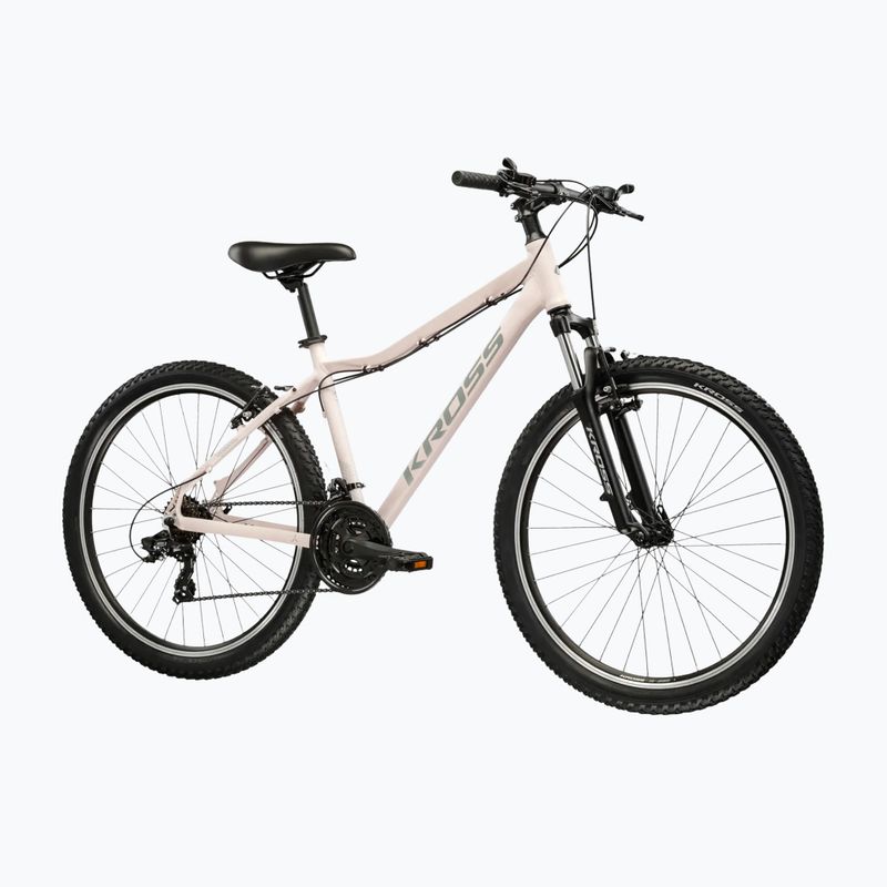 Dámsky horský bicykel KROSS Lea 1.0 pink/grey/matte 2