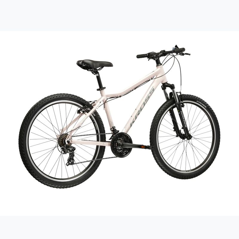 Dámsky horský bicykel KROSS Lea 1.0 pink/grey/matte 3