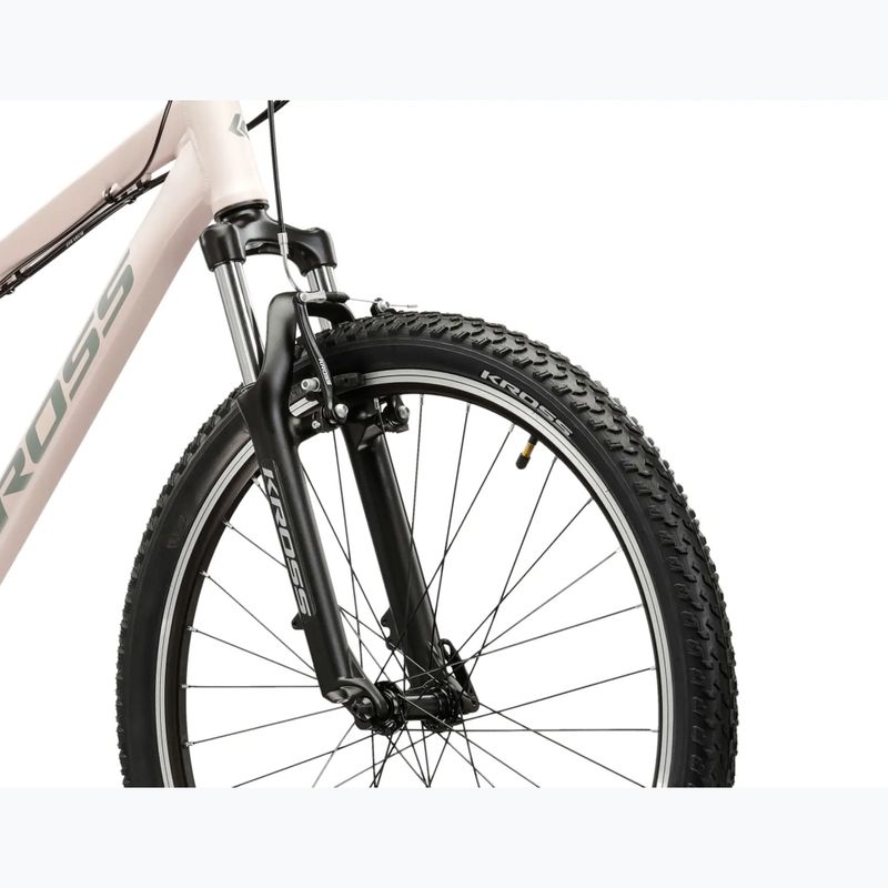 Dámsky horský bicykel KROSS Lea 1.0 pink/grey/matte 5