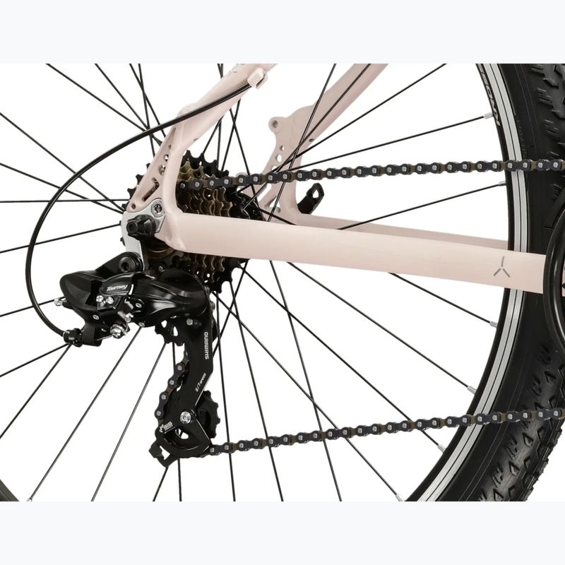 Dámsky horský bicykel KROSS Lea 1.0 pink/grey/matte 6