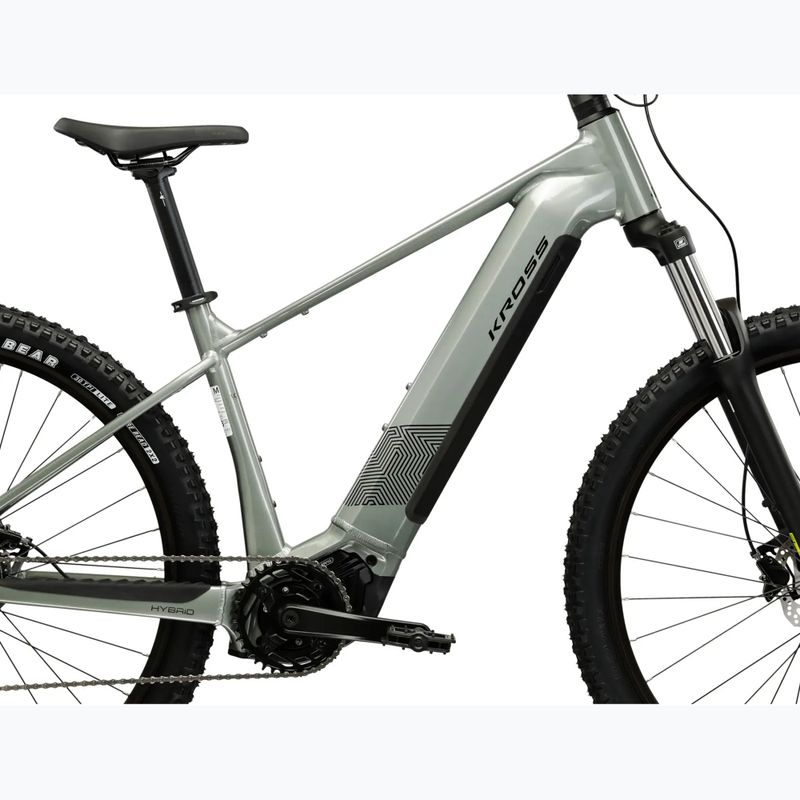 Elektrický bicykel KROSS Influx Hyb 1.0 720Wh green/black/gloss 12