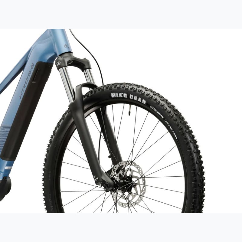 Dámsky elektrický bicykel KROSS Influx Hyb 1.0 720Wh blue/graphite/matte 6
