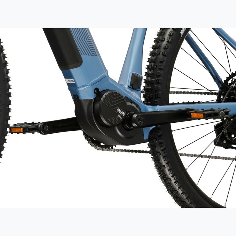 Dámsky elektrický bicykel KROSS Influx Hyb 1.0 720Wh blue/graphite/matte 10