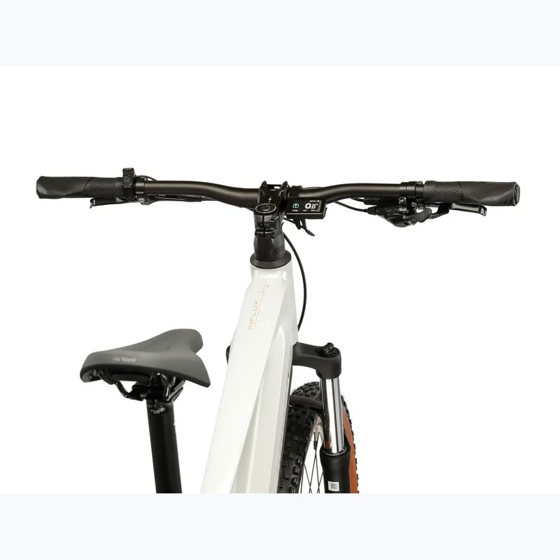 Dámsky elektrický bicykel KROSS Influx Hyb 1.0 720Wh grey/gold/gloss 5