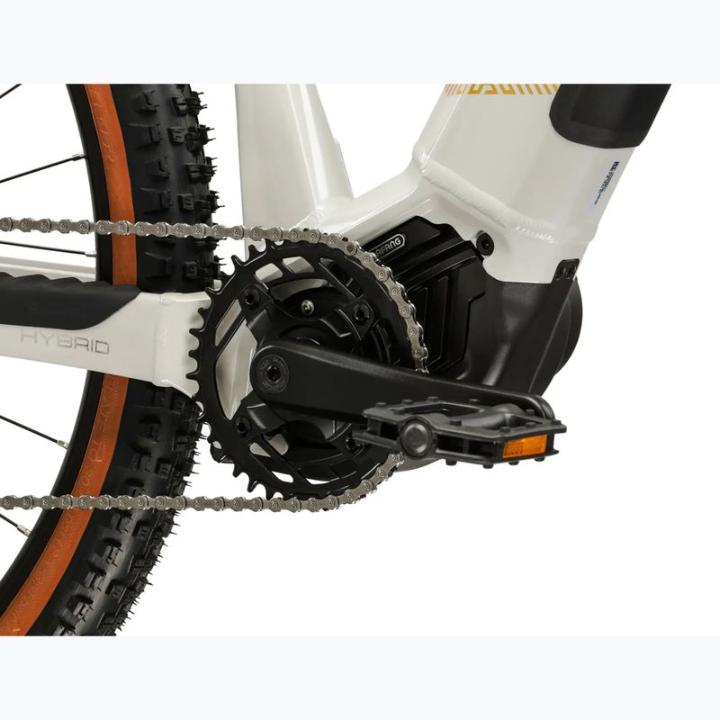 Dámsky elektrický bicykel KROSS Influx Hyb 1.0 720Wh grey/gold/gloss 9