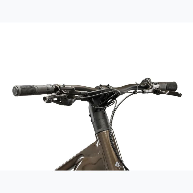 Elektrický bicykel KROSS Influx Suv Hybrid 1.0 820Wh brown/silver/gloss 4