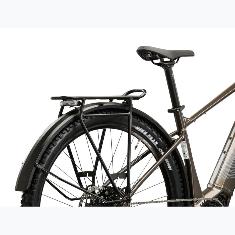 Elektrický bicykel KROSS Influx Suv Hybrid 1.0 820Wh brown/silver/gloss 13