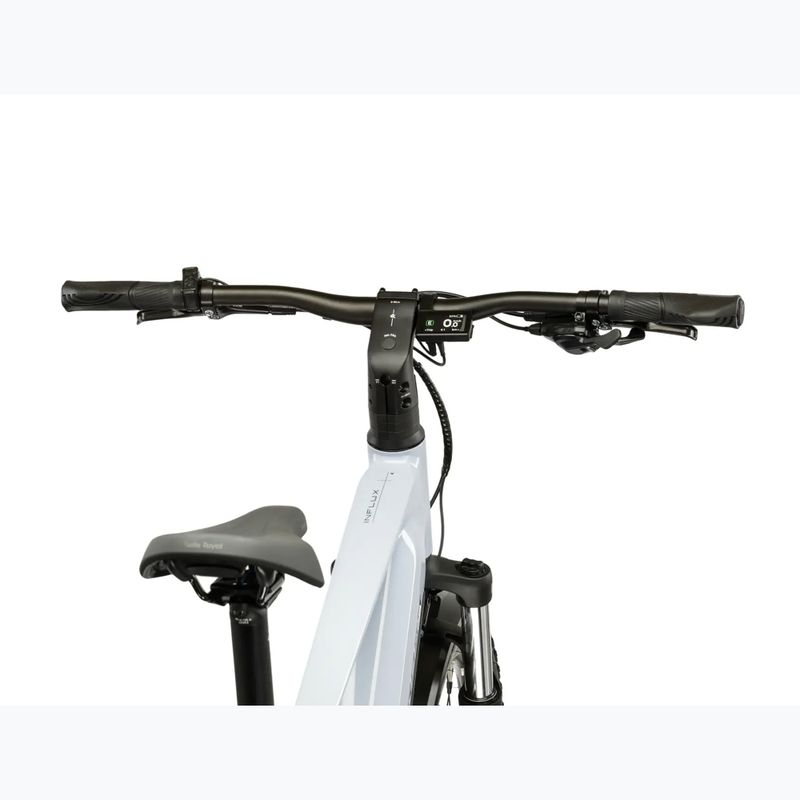 Elektrický bicykel KROSS Influx Suv Hybrid 1.0 820 el. grey/graphite/gloss 5