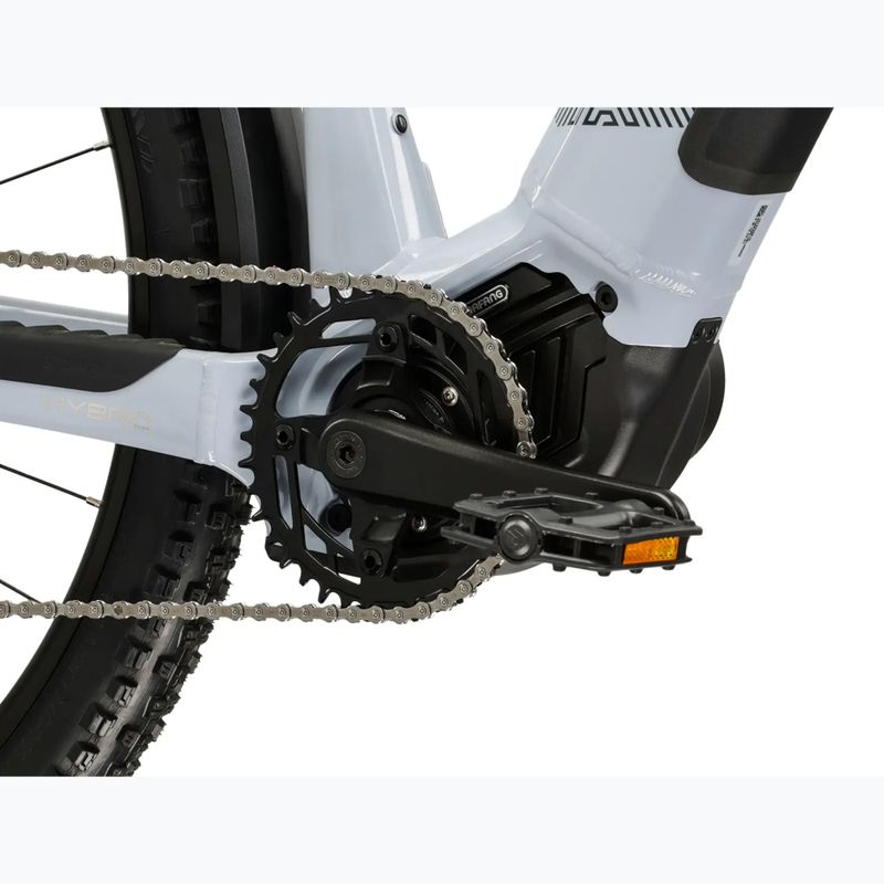 Elektrický bicykel KROSS Influx Suv Hybrid 1.0 820 el. grey/graphite/gloss 9