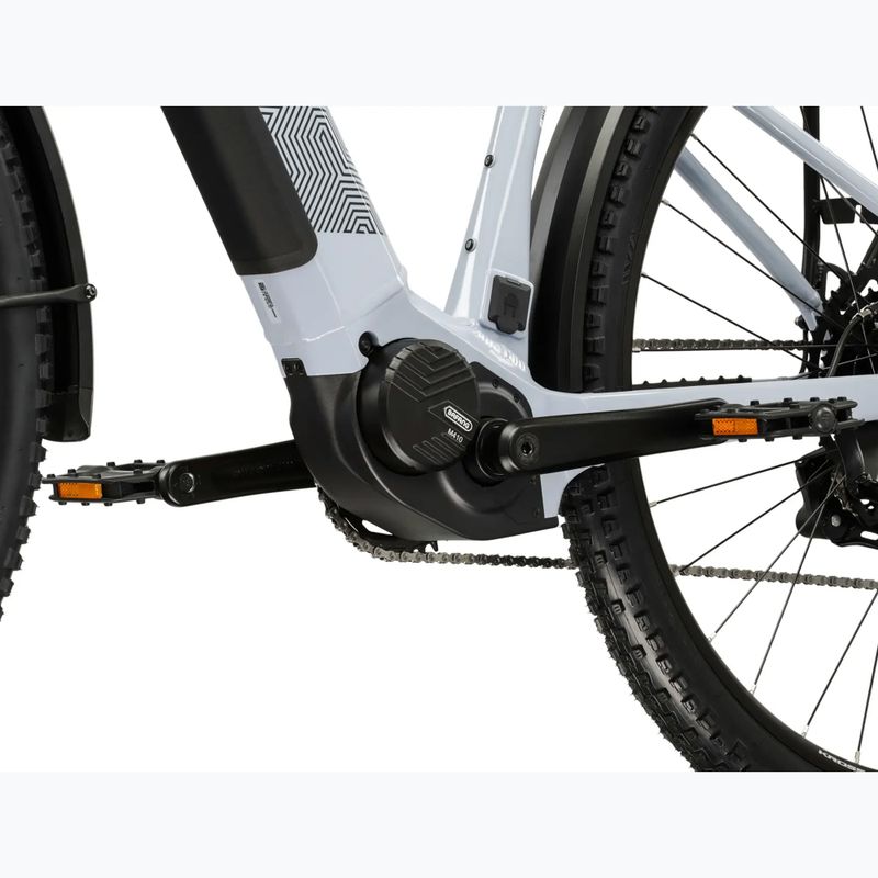 Elektrický bicykel KROSS Influx Suv Hybrid 1.0 820 el. grey/graphite/gloss 10