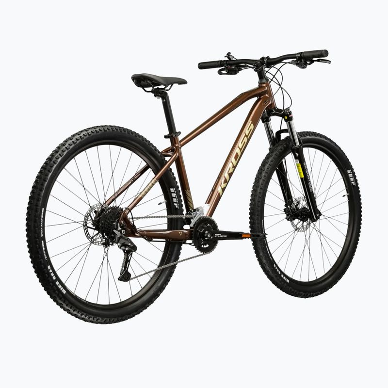Horský bicykel KROSS Hexagon 5.0 29" brown/gold/gloss 3
