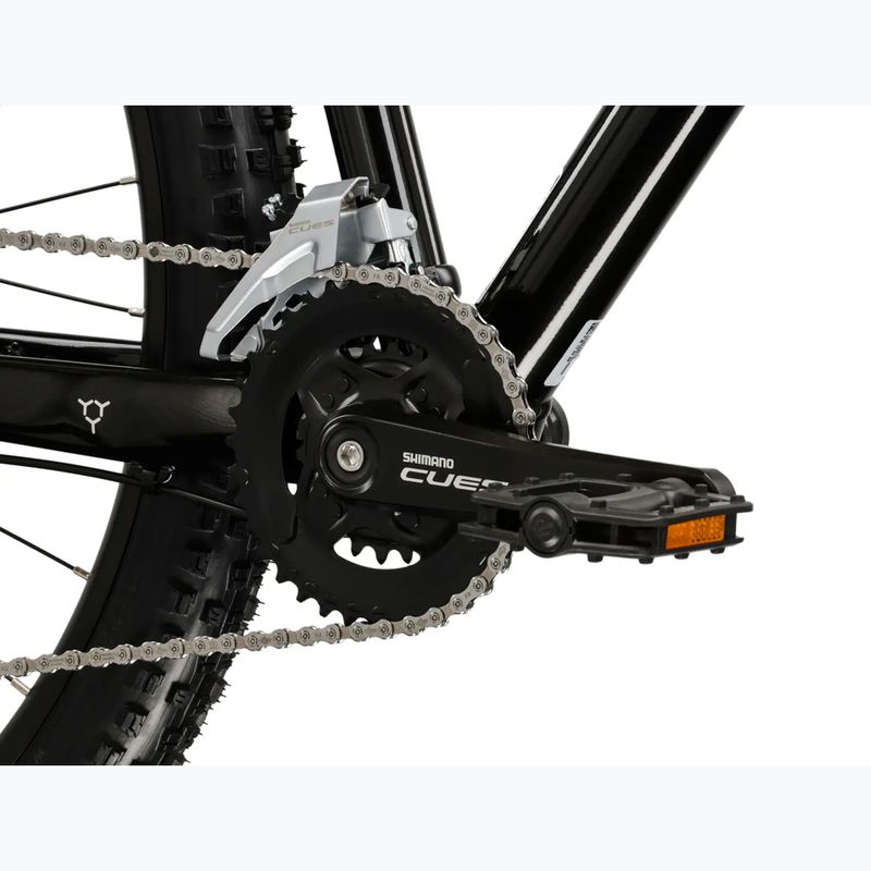 Horský bicykel KROSS Hexagon 5.0 27.5" black/silver/gloss 9