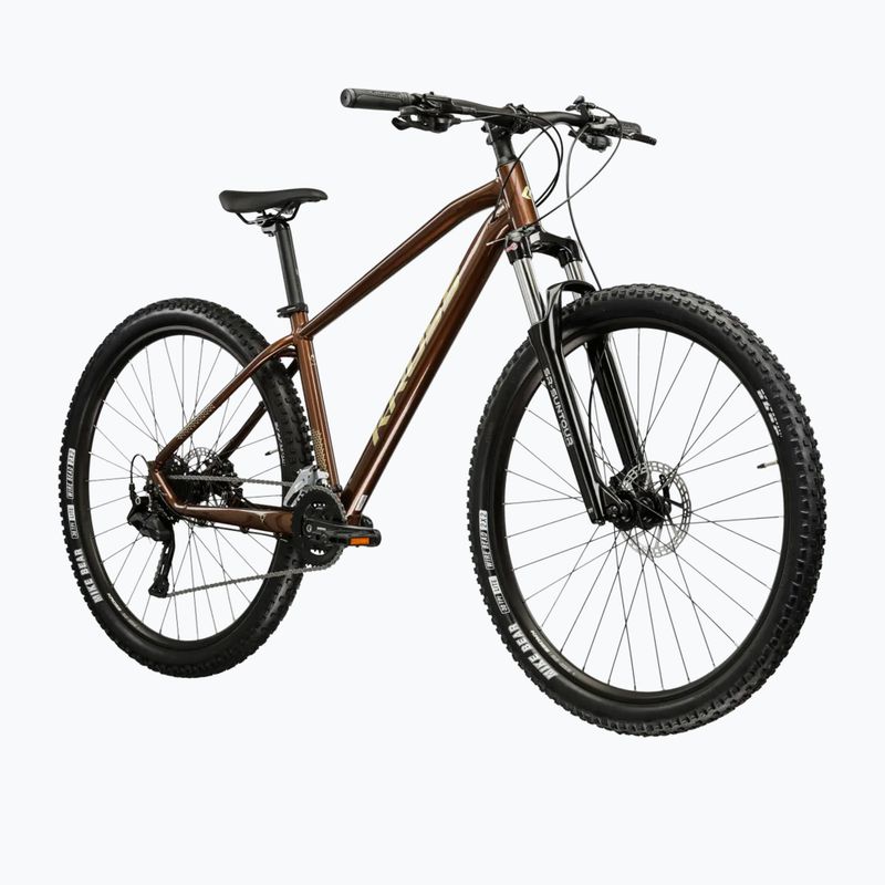 Horský bicykel KROSS Hexagon 5.0 27.5" brown/gold/gloss 2
