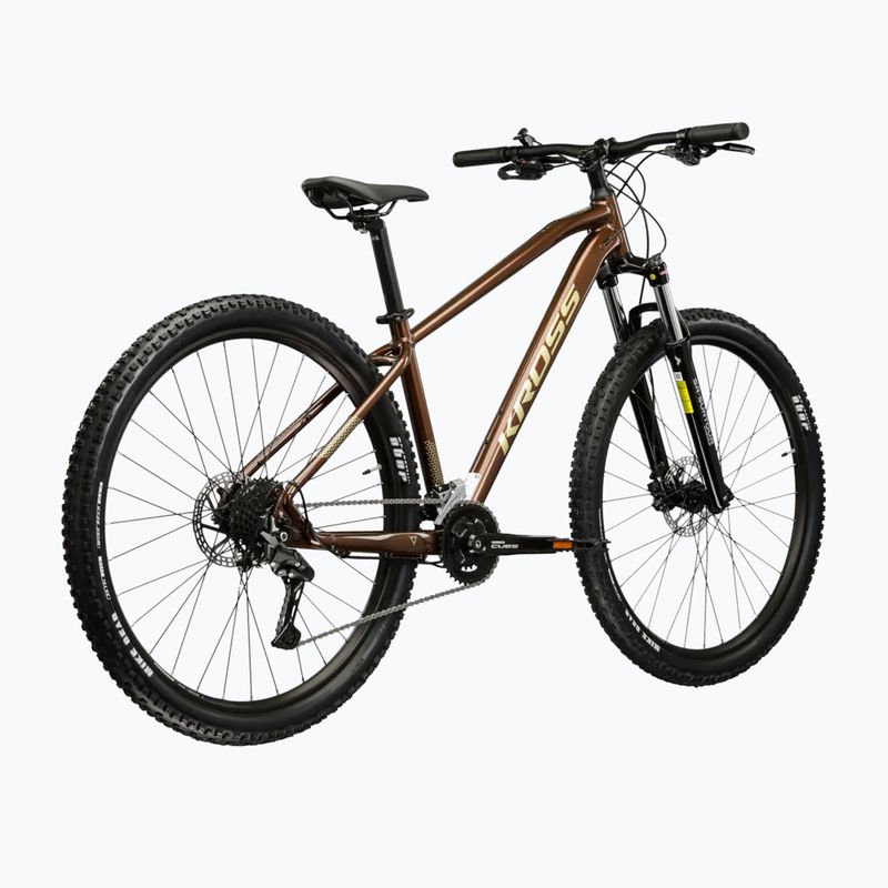 Horský bicykel KROSS Hexagon 5.0 27.5" brown/gold/gloss 3
