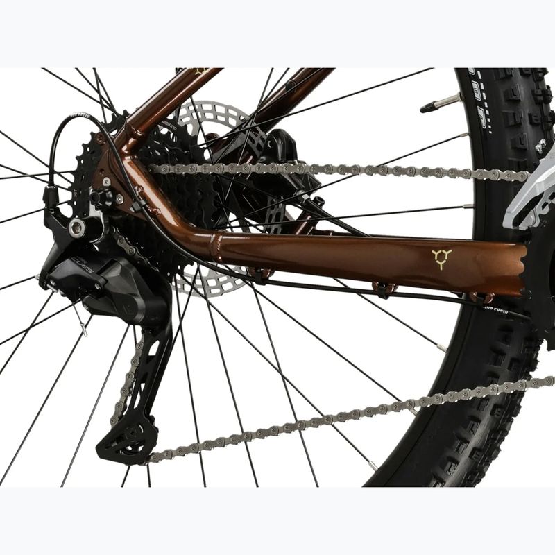 Horský bicykel KROSS Hexagon 5.0 27.5" brown/gold/gloss 8